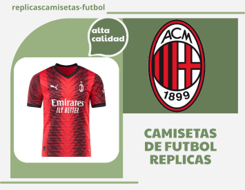 camiseta AC Milan 2023 2024 replica